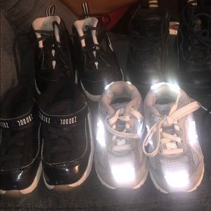 Jordan , Nike’s , timberlands , new balance